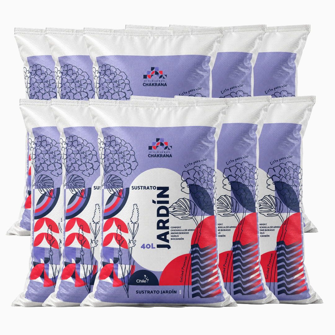 Pack 10 Sustrato Jardín