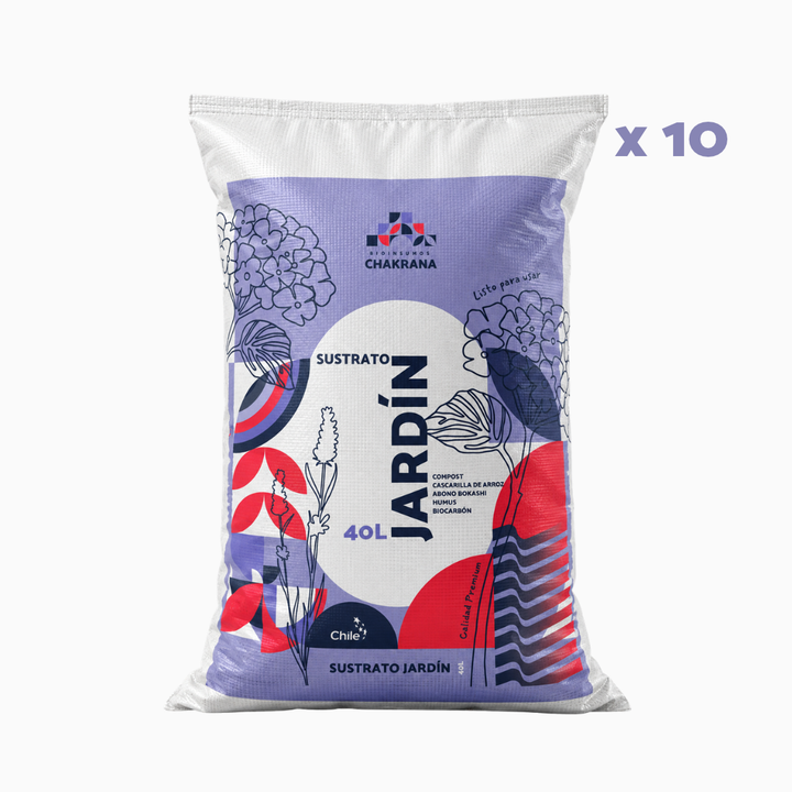 Pack 10 Sustrato Jardín